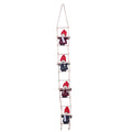 Christmas Ladder Handcrafted Figures Easy To Hang