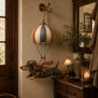 Christmas Lamp Santa Balloon Design Warm White Wall Mount