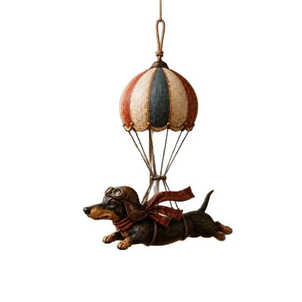 Christmas Lamp Santa Balloon Design Warm White Wall Mount