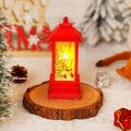 Christmas Lantern Animated Santa Warm LED Tabletop Decor