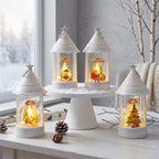 Christmas Lantern Battery-Operated LED Lightweight