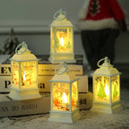 Christmas Lantern Durable Plastic LED Indoor & Outdoor