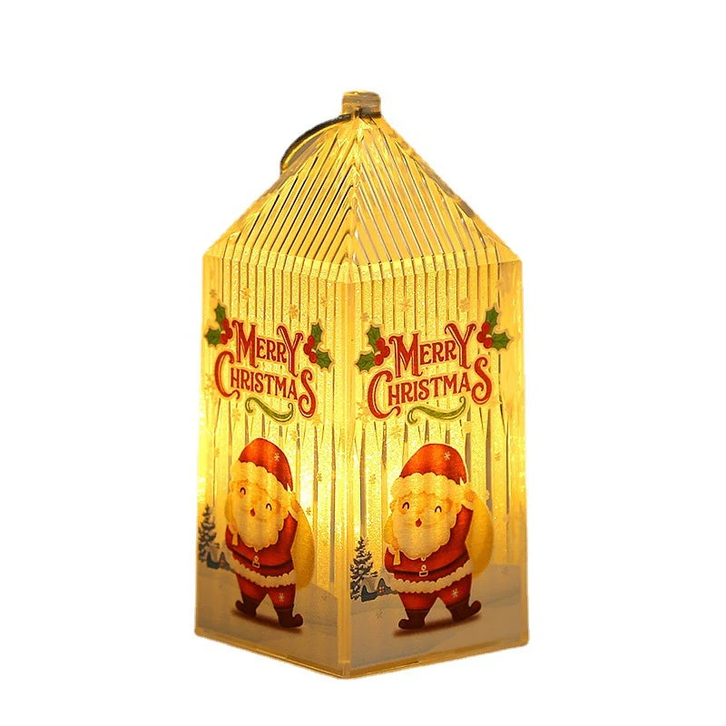 Christmas Lantern Durable Plastic Soft LED