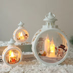 Christmas Lantern Energy Efficient LED Flicker Indoor Outdoor
