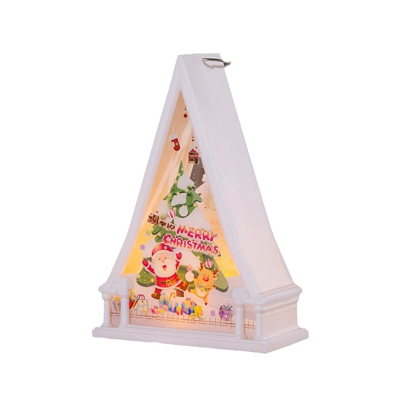 Christmas Lantern Energy-Efficient LED Snowman Indoor & Outdoor