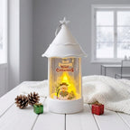 Christmas Lantern Festive Motif LED Lightweight & Portable