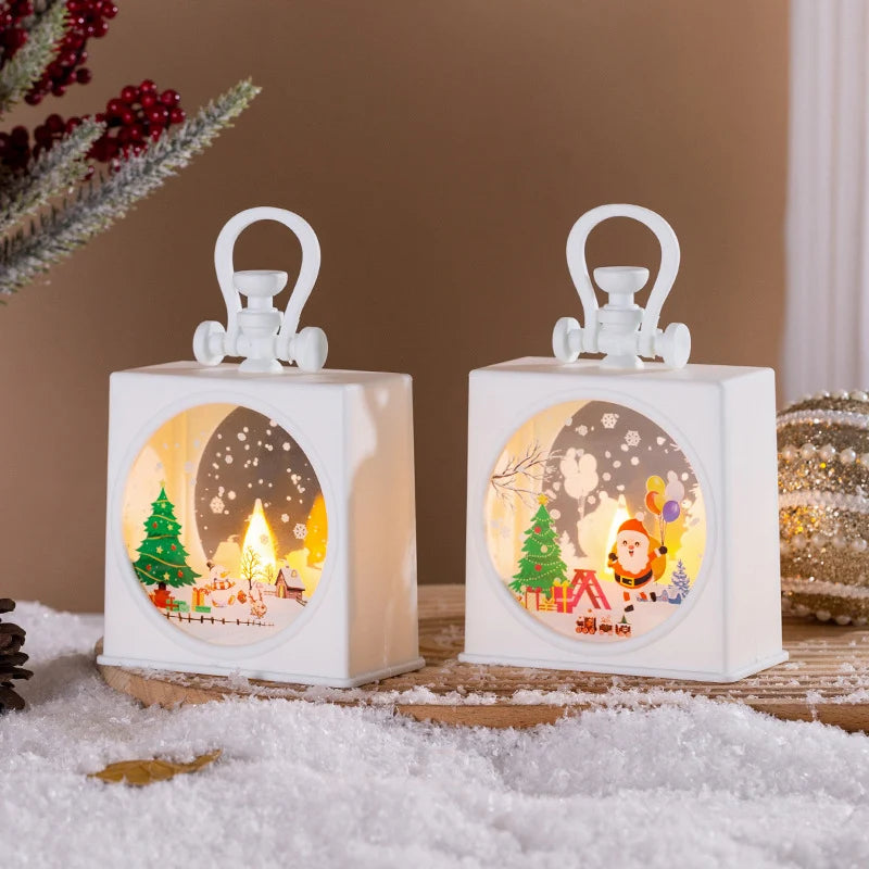 Christmas Lantern Flameless LED Festive Design