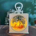 Christmas Lantern Flameless LED Indoor Festive Motifs