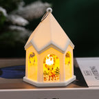 Christmas Lantern House-Shaped Flameless LED