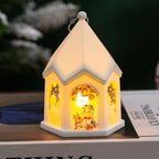 Christmas Lantern House-Shaped LED Warm Glow