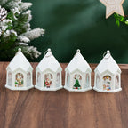Christmas Lantern House-Shaped LED Warm Glow