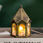Christmas Lantern House-Shaped LED Warm Glow