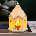 Christmas Lantern House-Shaped LED Warm Glow