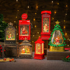 Christmas Lantern Illuminated & Musical Battery Powered