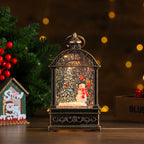Christmas Lantern Illuminated & Musical Battery Powered
