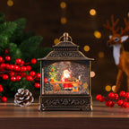 Christmas Lantern Illuminated & Musical Battery Powered