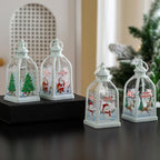 Christmas Lantern LED Battery-Powered Indoor & Outdoor