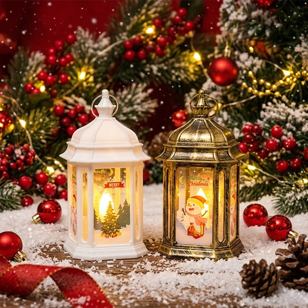 Christmas Lantern LED Energy-Efficient Indoor & Outdoor