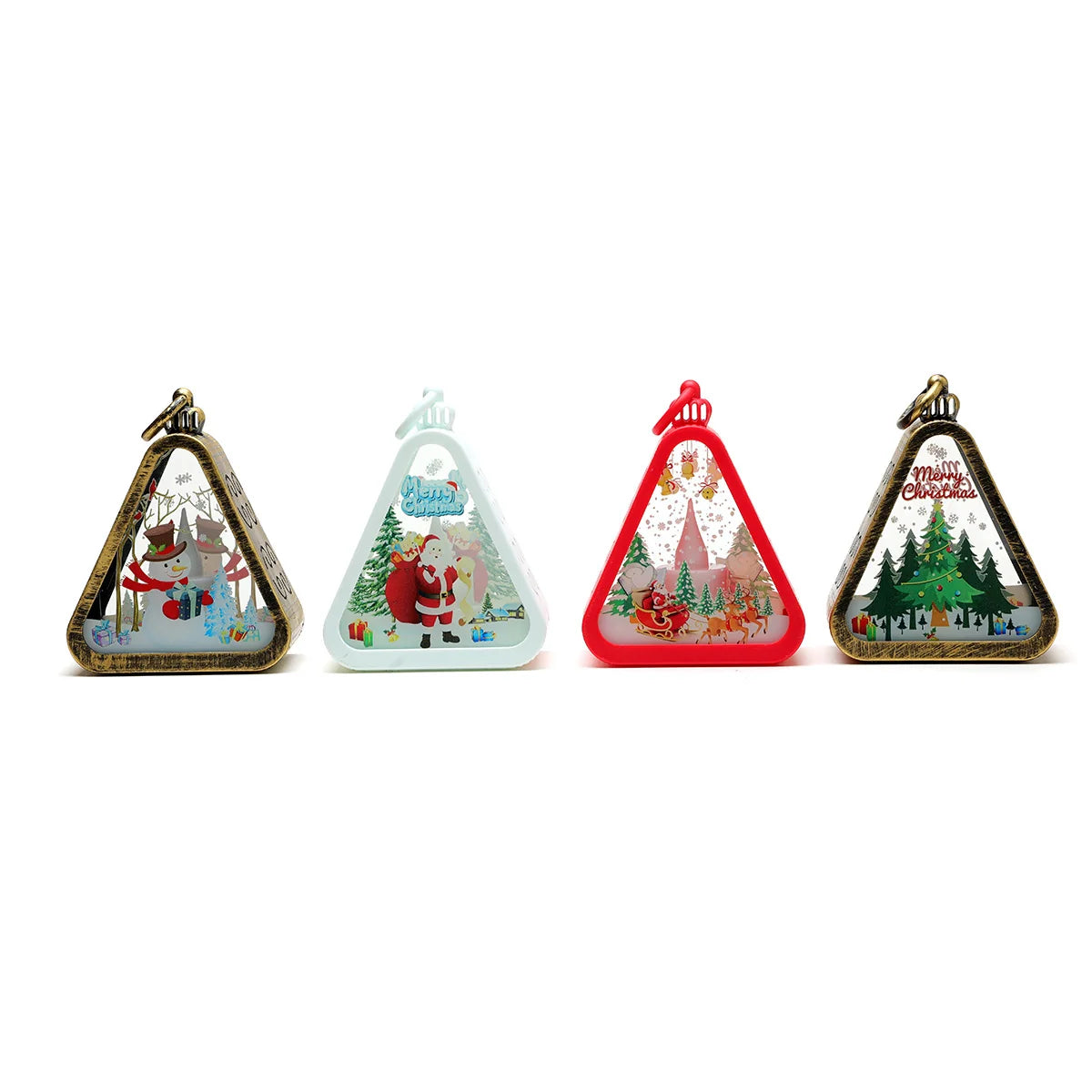 Christmas Lantern LED Festive Scene Indoor & Outdoor