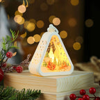 Christmas Lantern LED Festive Scene Indoor & Outdoor