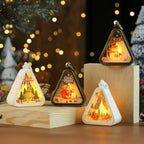 Christmas Lantern LED Festive Scene Indoor & Outdoor