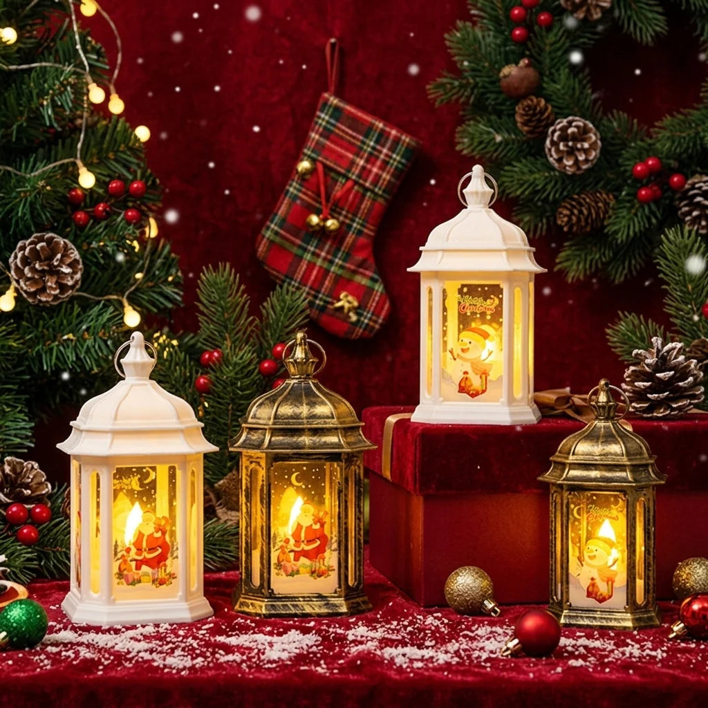 Christmas Lantern LED Mood Light Indoor & Outdoor
