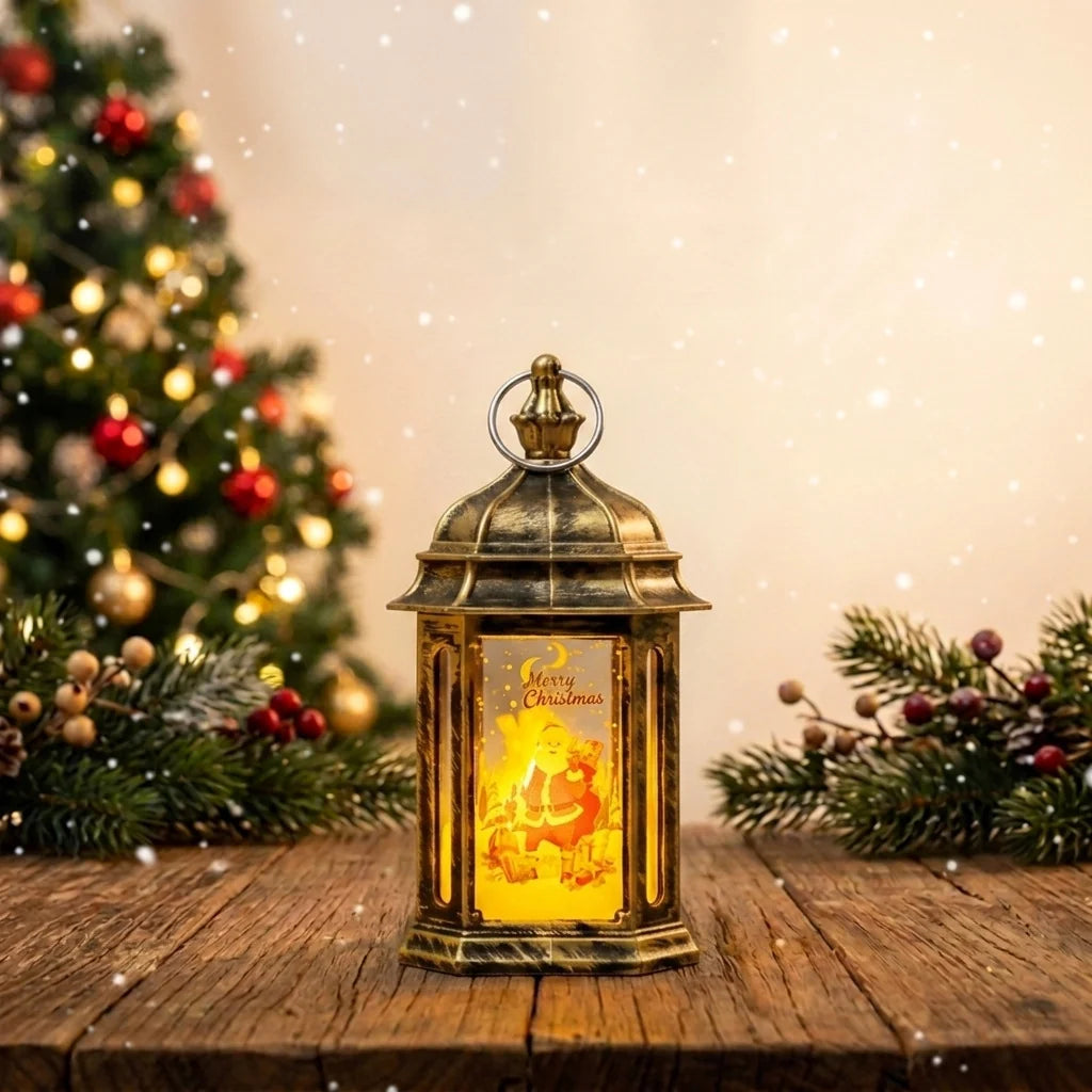 Christmas Lantern LED No-Heat Indoor & Outdoor