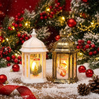 Christmas Lantern LED No-Heat Indoor & Outdoor