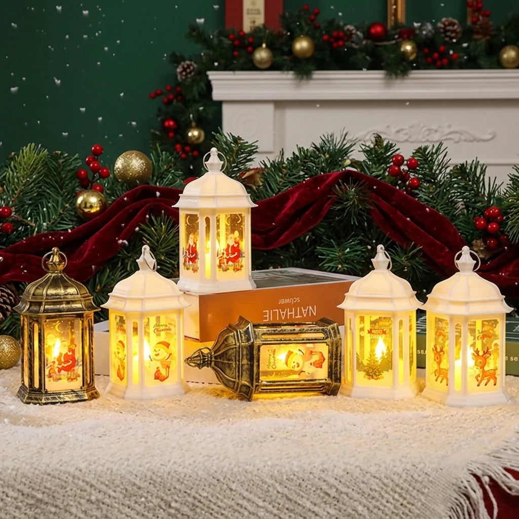Christmas Lantern LED No-Heat Indoor & Outdoor