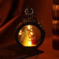 Christmas Lantern LED Soft Warm Light Tree & Gifts Cutout
