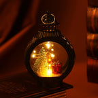Christmas Lantern LED Soft Warm Light Tree & Gifts Cutout