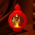 Christmas Lantern LED Soft Warm Light Tree & Gifts Cutout