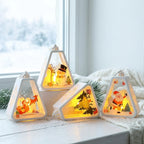 Christmas Lantern Modern Durable Plastic Indoor & Outdoor