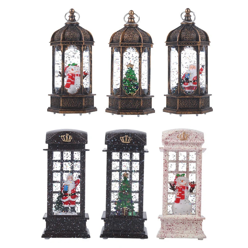Christmas Lantern Moving Scenes & Handcrafted Details