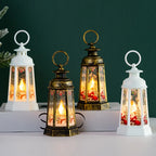 Christmas Lantern Nostalgic Design Warm Light Indoor & Outdoor