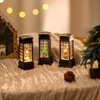 Christmas Lantern Nostalgic Warm LED Cordless Indoor & Outdoor