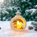 Christmas Lantern Realistic LED Flame Indoor & Outdoor