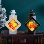 Christmas Lantern Reindeer Snowflake Metal Indoor & Outdoor