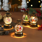 Christmas Lantern Santa Globe LED