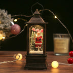 Christmas Lantern Snowman Design Warm LED