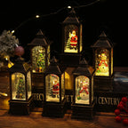Christmas Lantern Snowman Design Warm LED
