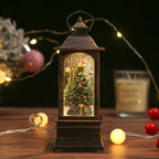 Christmas Lantern Snowman Design Warm LED
