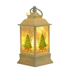 Christmas Lantern Snowman Motif Soft LED Indoor & Outdoor