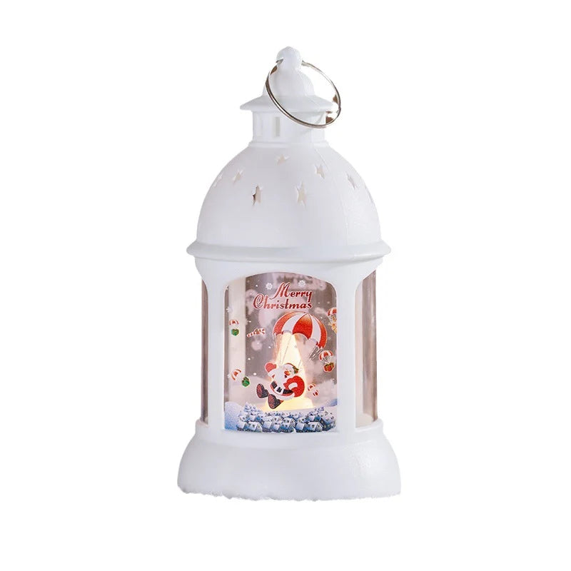 Christmas Lantern Snowman Soft LED Indoor/Patio