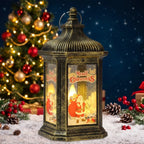 Christmas Lantern Warm LED Light Festive Motifs