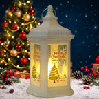 Christmas Lantern Warm LED Light Festive Motifs