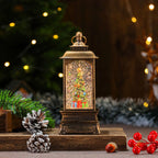 Christmas Lantern Warm LED Musical Battery Powered