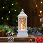 Christmas Lantern Warm LED Musical Battery Powered