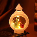 Christmas Lantern Warm LED Tree & Gifts Cutout
