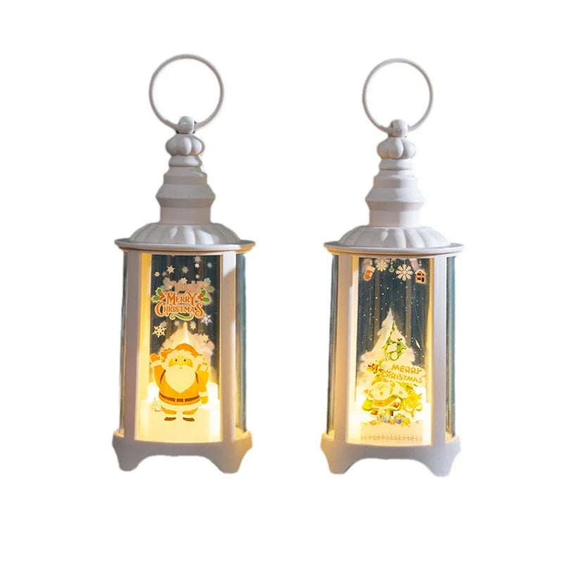 Christmas Lantern Warm LED & Weather-Resistant